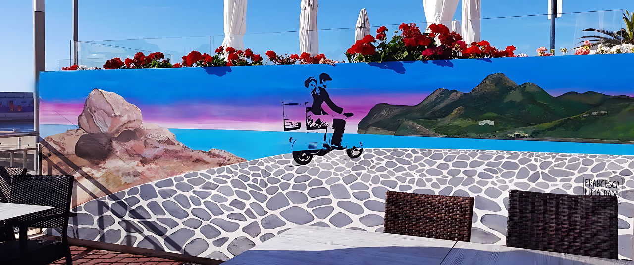 LOGO en el PASSEO-Mamma Mia Restaurant